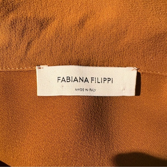 Fabiana Filippi v-neck Blouse Raglan Sleeve M/L - Picture 12 of 12